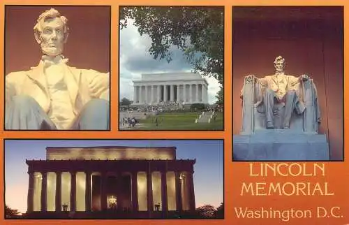 United States Washington DC Lincoln memorial