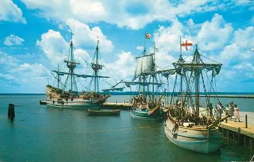 United States VA Jamestown The Three Ships