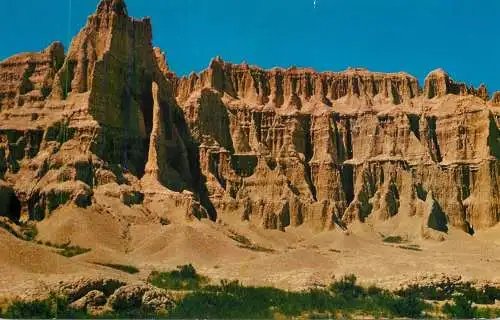United States SD South Dakota Castle Butte canyon