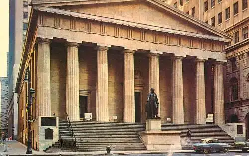 United States NY New York City Sub Treasury building