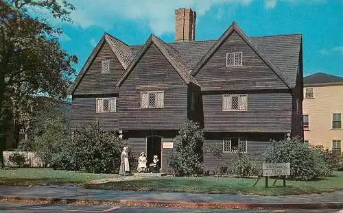 United States MA. Salem witch house