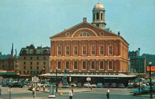 United States MA Boston Faneuil Hall
