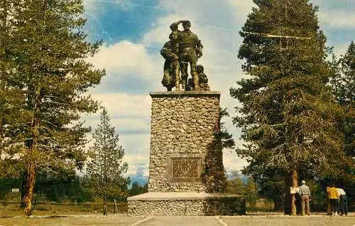 United States CA Donner monument State Park
