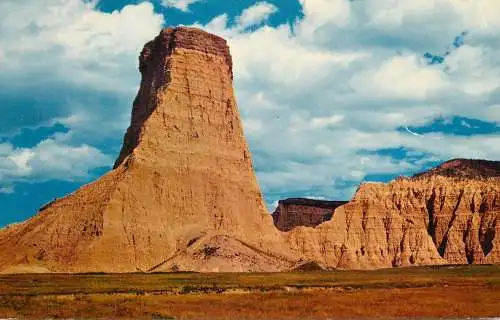 United States SD South Dakota Chimney Butte Badlands near Rockyford