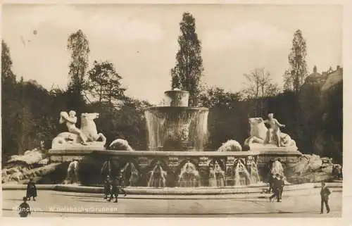 Germany Munchen Wittelsbacherbrunnen