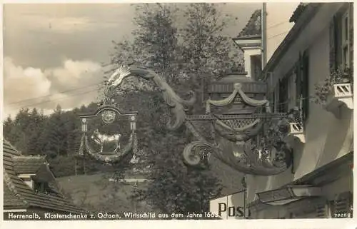 Germany Herrenalb Klosterschenke z. Ochsen