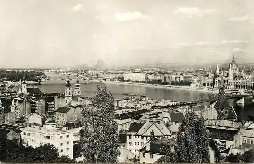 Hungary Budapest Dunai latkep