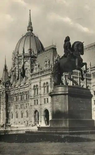 Hungary Budapest Parliament a Rakoczi szeborm 1958