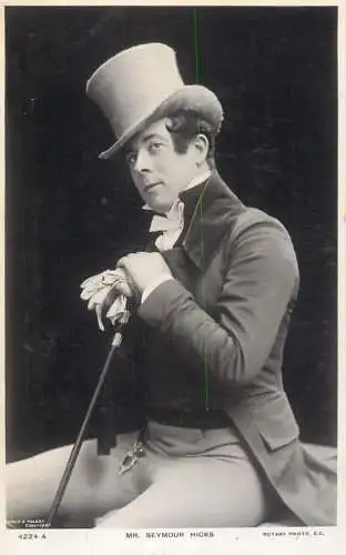 Theatre postcard Mr. Seymour Hicks