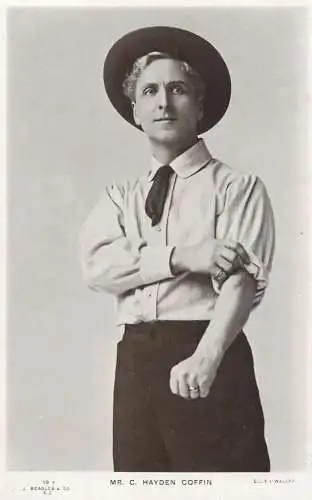 Theatre postcard Mr. C. Hayden Coffin