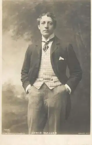 Theatre postcard Lewis Waller