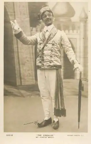 Theatre postcard the Cingalee Mt. Huntley Wright