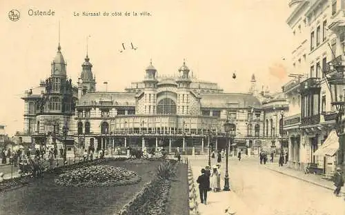 Belgium Oostende La Kursaal du cote de la ville