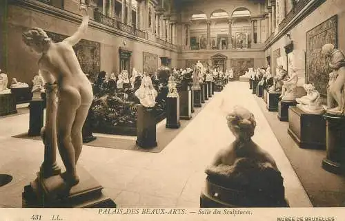 Belgium Bruxelles Palais des Beaux-Arts Salle des Sculptures