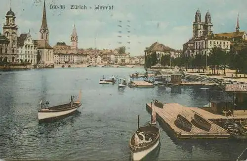 Switzerland Zurich Limmat