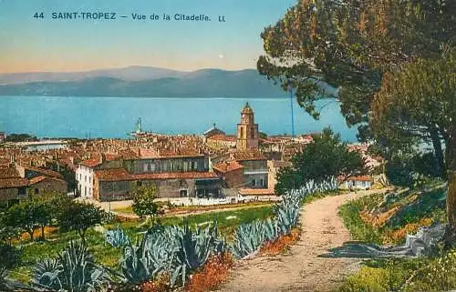 France St Tropez vue de la Citadelle