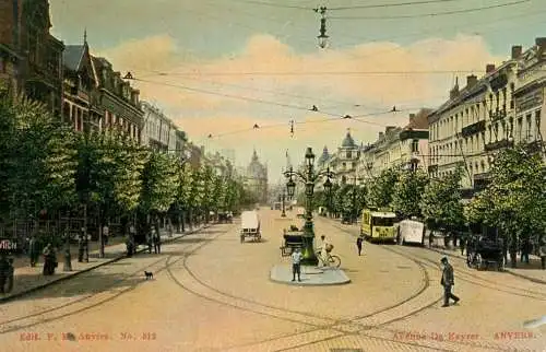 Belgium Antwerpen Avenue de Keyzer