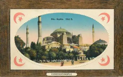 Turkey Istanbul Constantinopole St-Sophia north side view