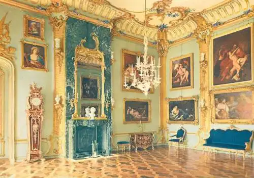 Germany Potsdam Sanssouci Neues Palais Blaue Kammer