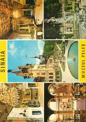Romania Sinaia Muzeul Peles diverse aspecte