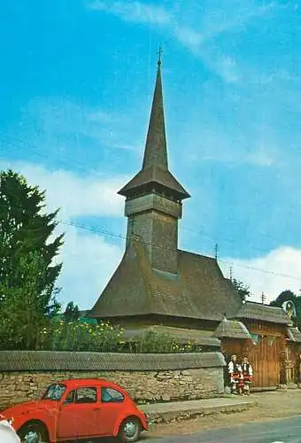 Romania Bogdan Voda jud. Maramures Biserica de lemn