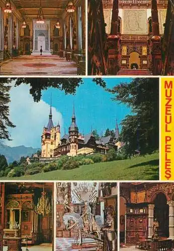 Romania Sinaia Muzeul Peles multi view