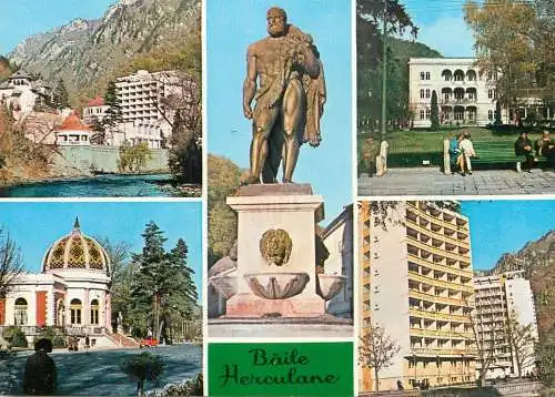 Romania Baile Herculane multi view
