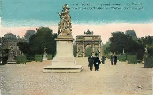 France Paris "Quand Meme" de Mercie Carrousel des Tuileries