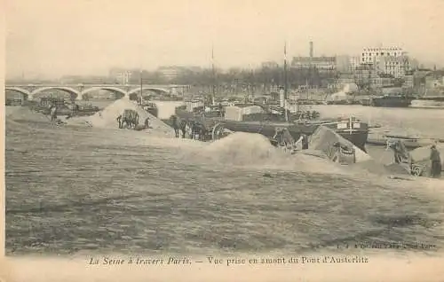 France Paris La Seine en amont du Pont d'Austerlitz