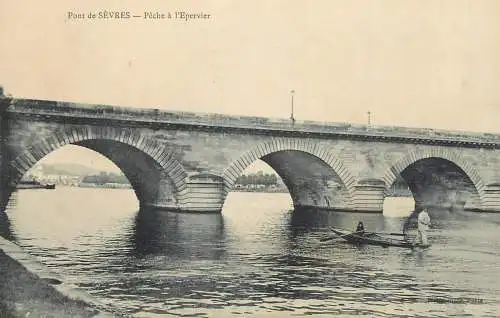 France Pont de Sevres Peche a l'Eperiver