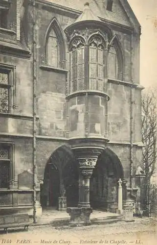 France Paris Musee de Cluny Exterieure de la Chapelle