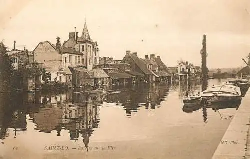 France Saint Lo Lavoirs sur la Vire