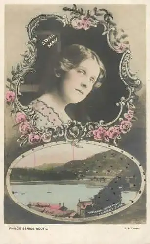 Theatre postcard Edna May Philco
