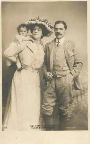 Theatre postcard Clara Butt Kennerley Rumford