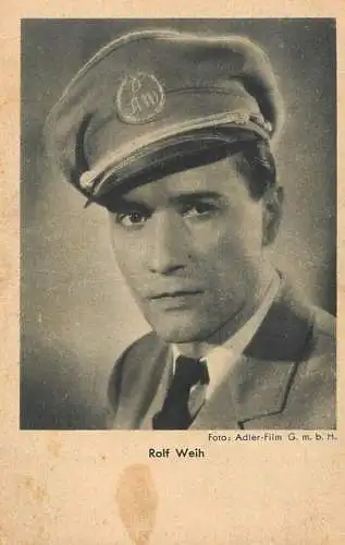 Entertainment postcard film actor Rolf Weih