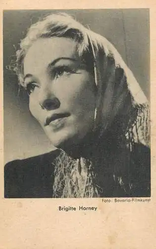 Entertainment postcard film actor Brigitte Horney