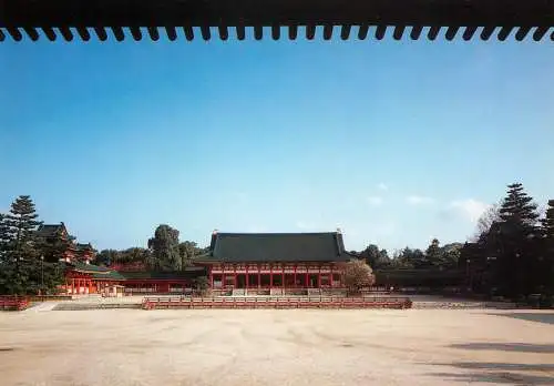Japan Heian Shrine pavilion