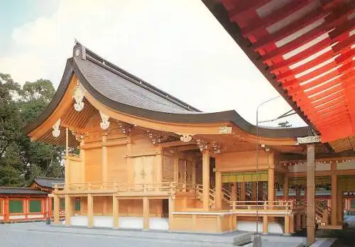 Japan Heian Shrine inner sanctuary