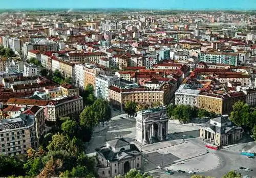 Italy Milano Arc of peace