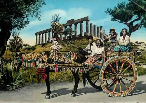 Italy Sicilia sicilian carts