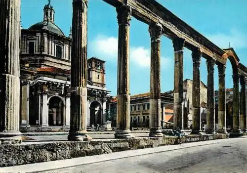 Italy Milano columns of St. Lorenzo