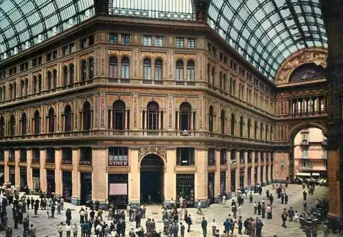 Italy Naples galleria Umberto