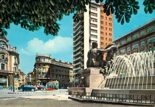 Italy Torino fontana Angelica