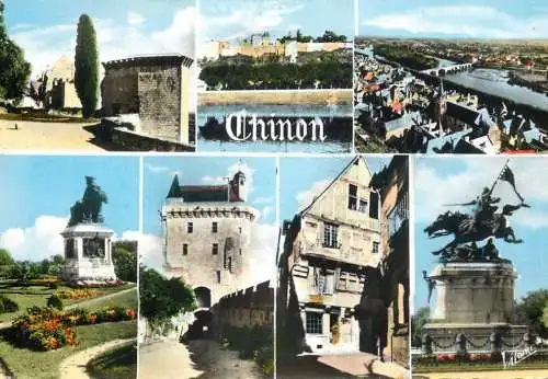 France Chinon Val de Loire chateaus