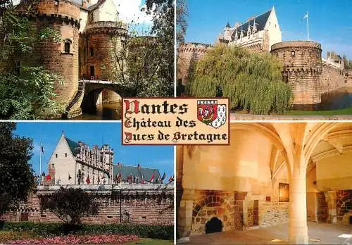 France Nantes Chateau des Ducs de Bretagne multi view