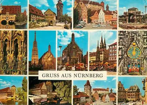 Germany Gruss aus Nurnberg multi view
