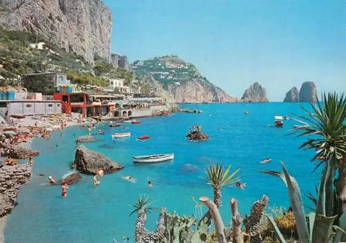 Italy Capri marina piccola