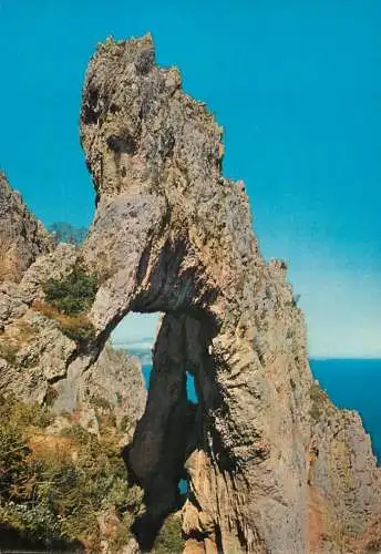 Italy Capri Arco naturale