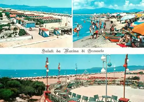 Italy saluti da marina di Grosseto
