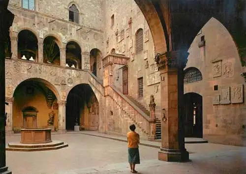 Italy Florence Bargello yard and stairs